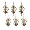 Pine and Pinecones Spray (Set of 6) - 3 of 3