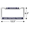 Texas A&M University - Central Texas Mascot Full Size Standard License Plate Metal Frame - 4 of 4