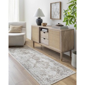 Hauteloom Kosta Beige Medallion Area Rug - 1 of 4