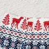 PATPAT Family Christmas Pjs Matching Sets Reindeer and Snowflake Patterned Sleepwear Xmas PJS Set for Couples and Kids - 2 of 4