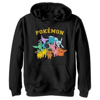 Men's Pokemon Eeveelutions Pull Over Hoodie : Target