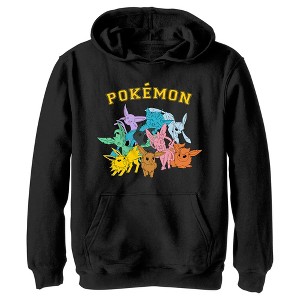 Boy's Pokemon Eeveelutions Pull Over Hoodie - 1 of 4