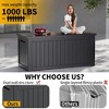 Chic Crate - 57.5'' W 230 Gallons Water Resistant Resin Lockable Deck Box - 4 of 4