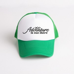 Simply Sage Market Adventure Is Out There Adult Foam Trucker Hat - 1 of 3