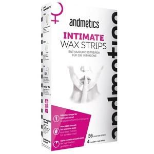 andmetics Intimate Wax Strips for Women - 2.68oz - 1 of 4