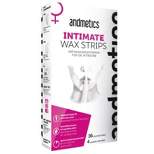andmetics Intimate Wax Strips for Women - 2.68oz