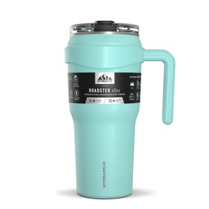 Hydrapeak Roadster 40oz Stainless Steel Tumbler Double Wall Vacuum Insulated Water Bottle With Handle & 2 in 1 Straw Lid - 1 of 4