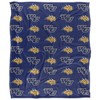 Webster University Logo Pattern Silky Touch Blanket White 50x60 - 2 of 4