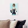 Oliver Gal 15"x10" Bubble Gum and Diamonds People and Portraits Unframed Canvas Wall Art in Blue: Modern Style, Digital Fashion Artwork - 2 of 4