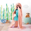 Bunny Kids' Hooded Blanket Pink - Pillowfort™ - 2 of 3