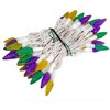 Novelty Lights C6 LED Christmas String Lights 70 Strawberry Bulbs (Green Wire, 24 Feet) - 2 of 4