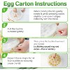 3PCS Deviled Egg Containers with Lid, Deviled Egg Platter Carrier Holder Trays with 66 Slots for Party and Home Kitchen - 3 of 4