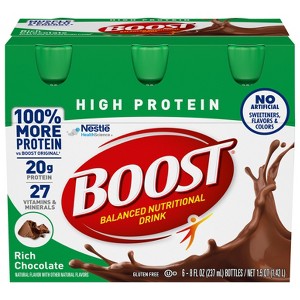 Boost High Protein Nutritional Shake - Chocolate - 6pk - 1 of 4