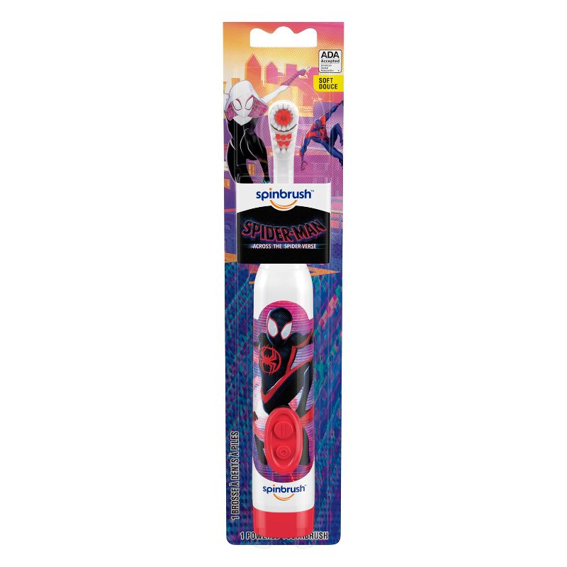 Spinbrush Kids&#39; Spider-Man Electric Toothbrush, 1 of 7