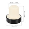 Unique Bargains Rubber Aluminum T-shaped Reusable Sealing Wine Bottle Stopper 24 Pcs - 2 of 4