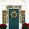 6 Ft Battery Operated Pre-Lit Christmas Garland - 20 LEDs, Silver Balls & Pinecones | Suitable for Fireplace, Front Door & Holiday Decorations - 2 of 4