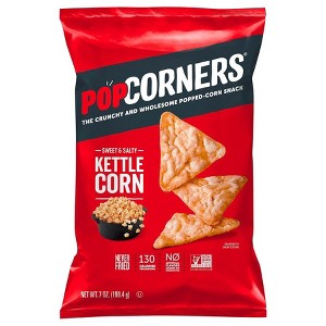Popcorners Snacks Kettle Corn 7.0 OZ - 1 of 4