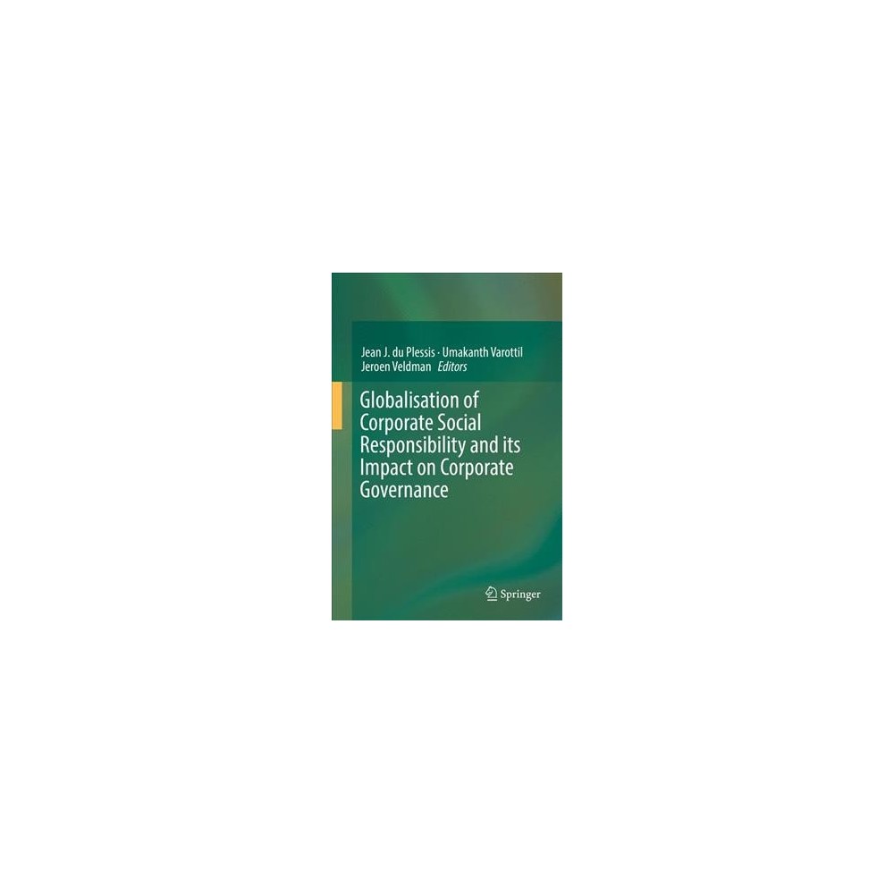 ISBN 9783319691275 product image for Globalisation of Corporate Social Responsibility and Its Impact on Corporate Gov | upcitemdb.com
