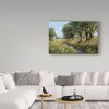 Trademark Fine Art -Bill Makinson 'Beeches And Daisies' Canvas Art - 3 of 3