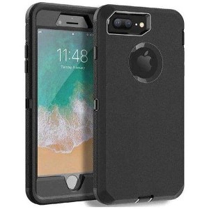 Entronix Heavy Duty Case for Apple iPhone 8 Plus/7 Plus - Triple Layer Bumper Cover, Protective Smartphone Accessories - 1 of 4