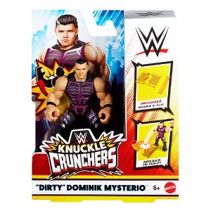 WWE Knuckle Crunchers 7 Dominik Mysterio Action Figure - 1 of 3