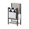 Apex Vanguards 2-Tier Greige Freestanding Towel Rack - 3 of 3
