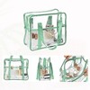 Unique Bargains Large PVC Zipper Makeup Bags and Organizers 1 Pc - 3 of 4