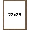 PosterPalooza | Sculpted Gold Picture Frame - UV Acrylic, Foam Board Backing, Hanging Hardware - 2 of 4