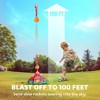 Joyfy Dinosaur Rocket Launcher for Kids, 6 Pcs Dinosaur Foam Rockets, Launch up to 100 ft, Outdoor Toys & Family Fun, Birthdays Gift for Kids Age 3+ - 2 of 4