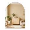 KTMBDW Arch Bathroom Mirror, Wall Mounted Vanity Metal Frame Mirror for Bedroom, Entryway, Living Room - 4 of 4