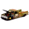 Chevrolet Silverado Dually Truck Tan and Carbon with Graphics "Kaido House" Special 1/64 Diecast Model Car by Mini GT - 2 of 4