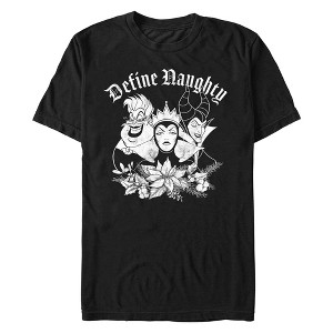 Men's Disney Villains Define Naughty T-Shirt - 1 of 4