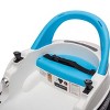 TopComfy Baby Walkers Kids Ride On Bumper Car Kids Toy Kids Fun Gift Five Point Safety Belt Two Wheel Drive for Kids, White, 25.9"*23.15"*11.42" - 3 of 4