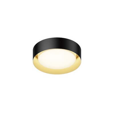 ET2 Lighting Echo 1 - Light Flush Mount in  Black/Gold