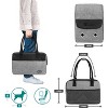 PetAmi Dog Purse Carrier, Airline Approved Soft Sided Pet Carrying Bag Pockets, Ventilated Puppy Cat Travel Carry Tote, Fleece Bed - 2 of 4