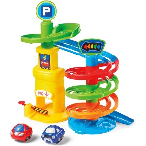 Kidoozie Park n Roll Garage, Toy Playset with Vehicles for Toddlers 18 months and older - 1 of 2