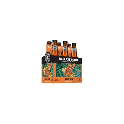 Ballast Point Sculpin IPA Beer - 6pk/12 fl oz Bottles