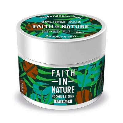 Faith in Nature Coconut and Shea Butter Hydrating Hair Mask - 10 fl oz