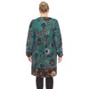 Plus Size Paisley Floral Embroidered Sweater Dress - 3 of 4