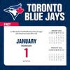 MLB Toronto Blue Jays 2025 Box Calendar - 3 of 4