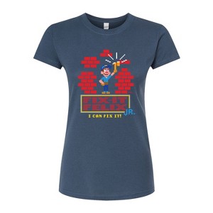 Women's - Disney - I Can Fix It Felix Fitted Graphic T-Shirt - 1 of 2