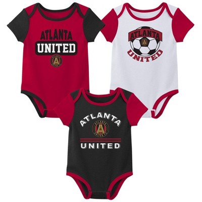 MLS Atlanta FC Infant Boys' 3pk Bodysuit
