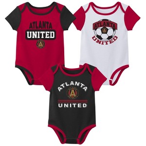 MLS Atlanta FC Infant Boys' 3pk Bodysuit - 1 of 4
