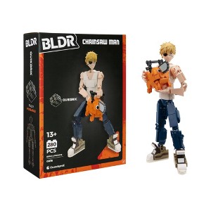 Total Anime Buildable Collectible 8" Assortment Crunchyroll Medium Building Set - Denji & Pochita - 1 of 4