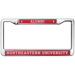 Northeastern University Alumni Full Size Standard License Plate Metal Frame - 1 of 4