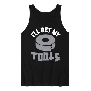 Men's - Instant Message - I'll Get My Tools Graphic Tank Top - 1 of 4