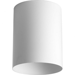 Progress Lighting, Cylinder, 1-Light, Flush Mount, Antique Bronze, Aluminum, LED, Wet Rated, P5774 Series - 1 of 1