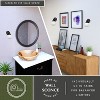 VAXCEL Huntley LED Compatible Farmhouse Bathroom Vanity Wall Fixture White Schoolhouse Glass - 3 of 4