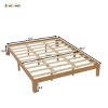 Platform Bed Frame Modern Minimalist with Under Bed Storage for Bedroom 62.7" Width - 3irtyhousy - 4 of 4