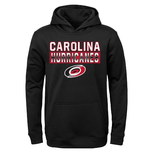 Nhl Carolina Hurricanes Men's Gray Performance Hooded Sweatshirt